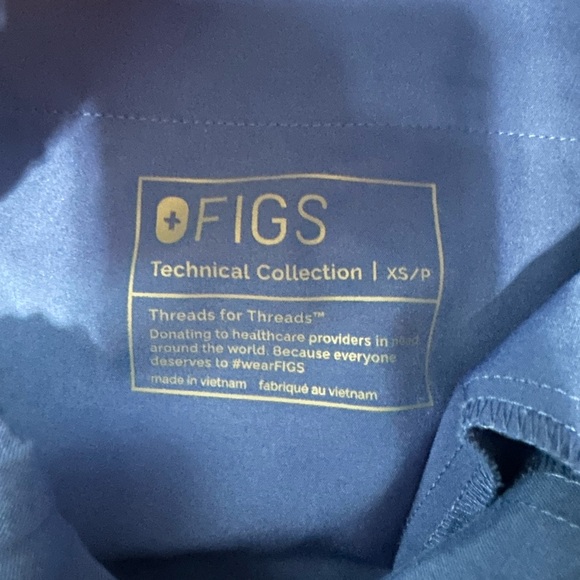 Figs Winning Blue scrub set - Picture 5 of 5
